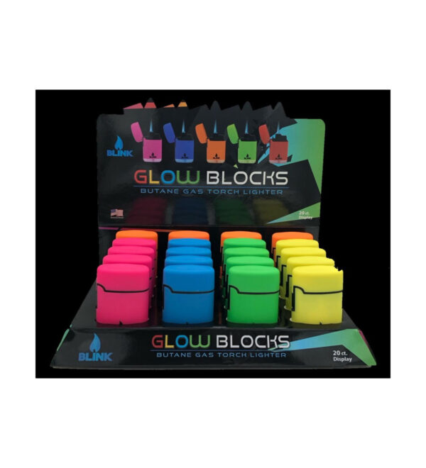 Blink - Glow In The Dark Butane Gas Torch Lighters