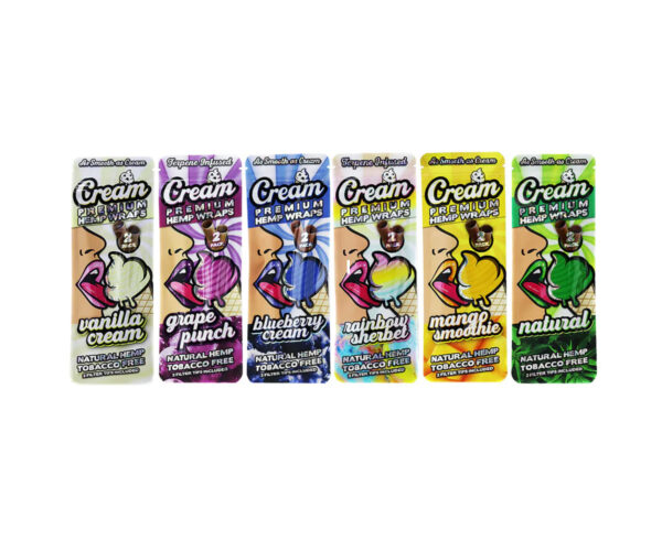 Cream - Premium Terpene Infused Hemp Wraps
