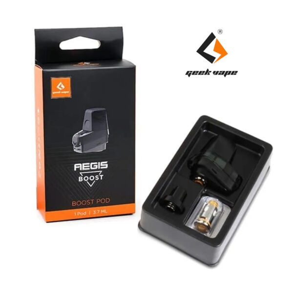 Geek Vape - Aegis Boost 3.7ML Replacement Pod W/Coil & Drip tip