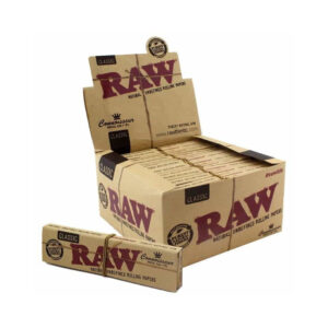 Raw Rolling Papers & Tips King Size Connoisseur