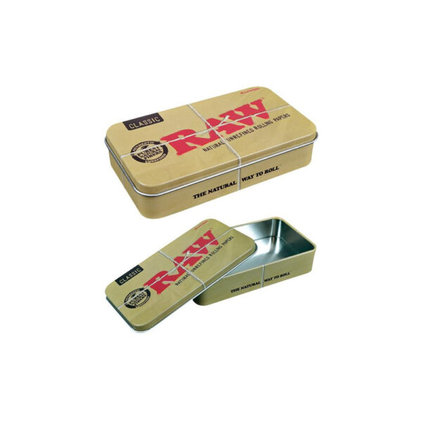 Raw Classic Metal Stash Case
