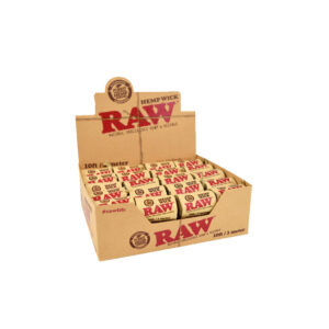 Raw Classic Natural Unbleached Hemp Wick- 10ft