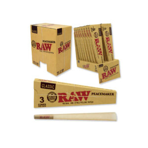 Raw Classic Peace Maker Cones 3 pk