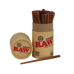 Raw Classic Wooden Poker Stick Small