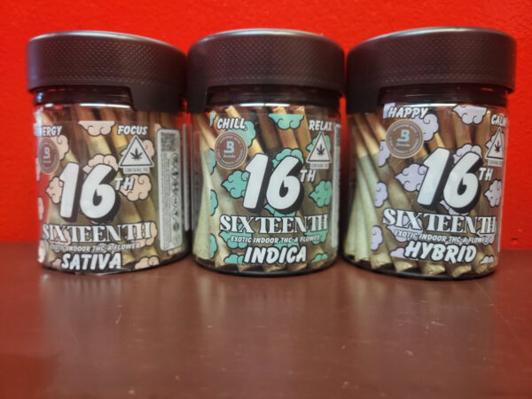 Sixteenth - Exotic Indoor THC-A Pre-Roll 1.5g