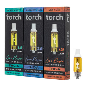 Torch 3.5g 510 Cartridge (THC-A) Live Resin