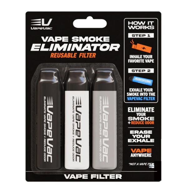 Vape Vac - Eliminate Vape Smoke + Reduce Odor Filter