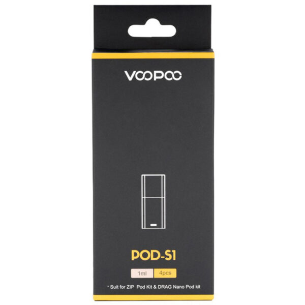 Voo Poo - POD-S1 Replacement Pod 4pk