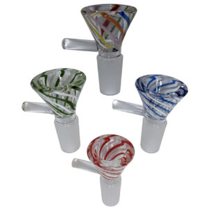Color Stripe Funnel Bowl - 14M