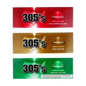 305'S FILTER CIGAR 100'S