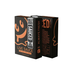 Half Bak'd - Sauce'd Exotic THC-P + THC-A + D9 Disposable Vape 4G