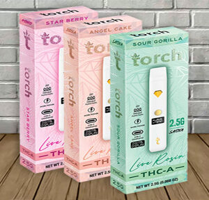 Torch 2.5g (THC-A) Live Rosin