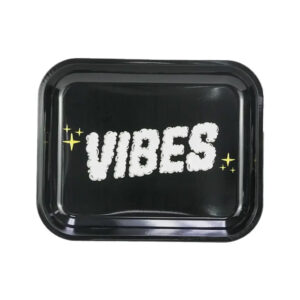 Vibes - Metal Rolling Tray Large