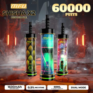 MFU SHISHA X2 60K PUFFS HOOKAH